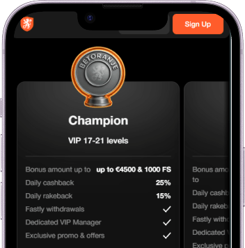 Bet Orange VIP programme